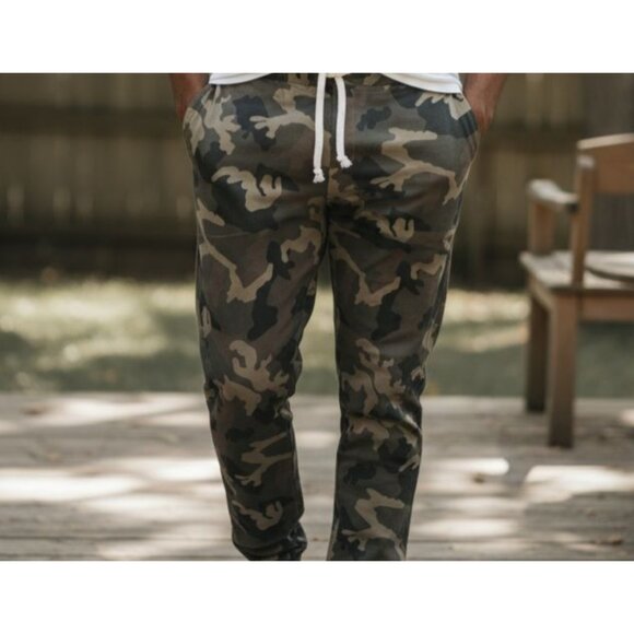 Kenndey Denim Men's Relaxed Camo The Boarder Pants Men's Size XL - Picture 1 of 11